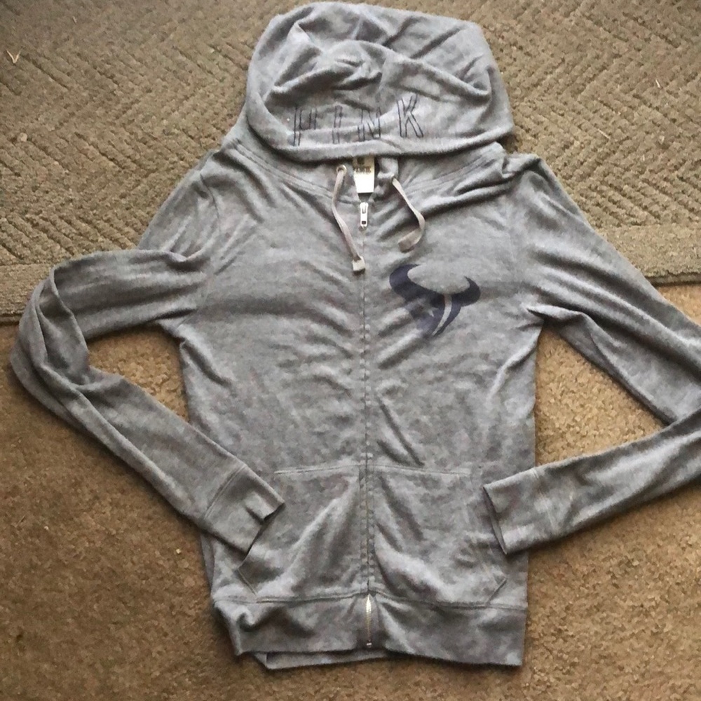 Victoria’s Secret Pink Houston Texans zip Hoodie